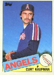 1985 Topps Baseball Cards      061      Curt Kaufman